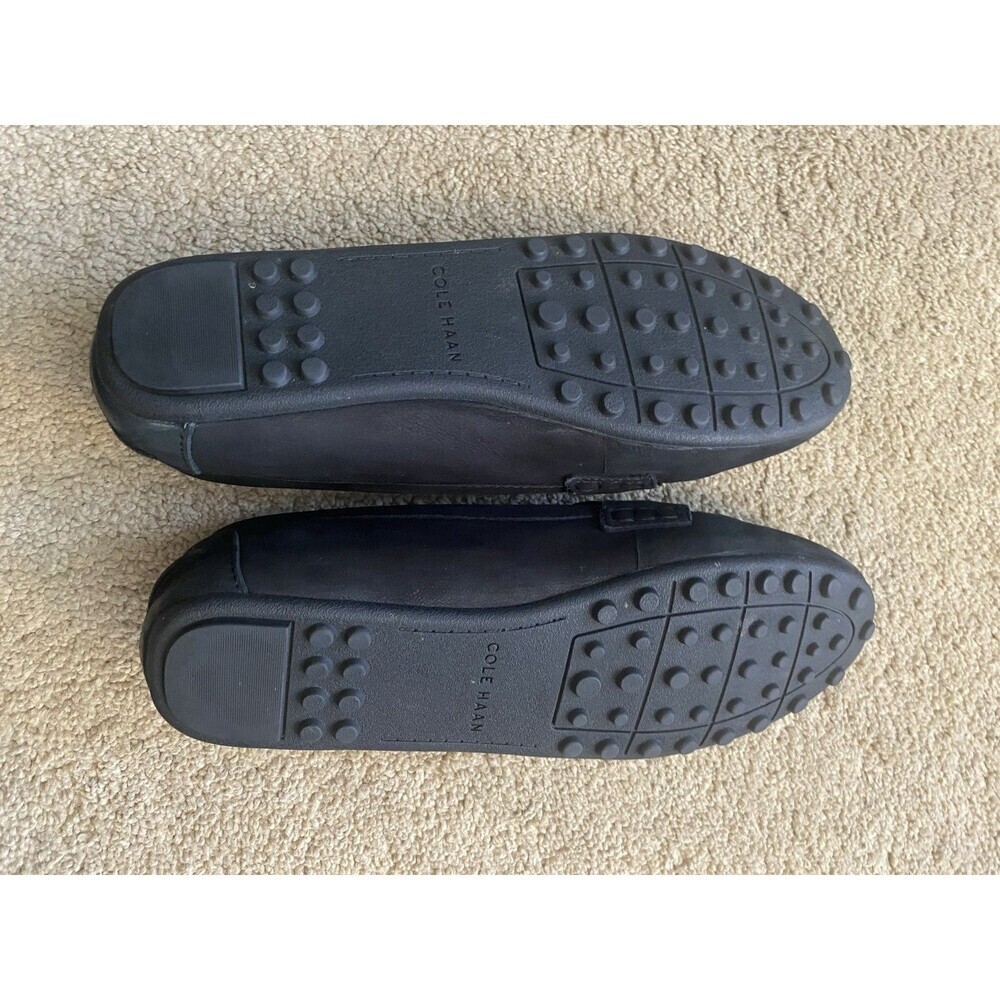 Cole Haan Womens Black Suede Penny Loafer Drivers Women’s Size 7.5 - Picture 8 of 8